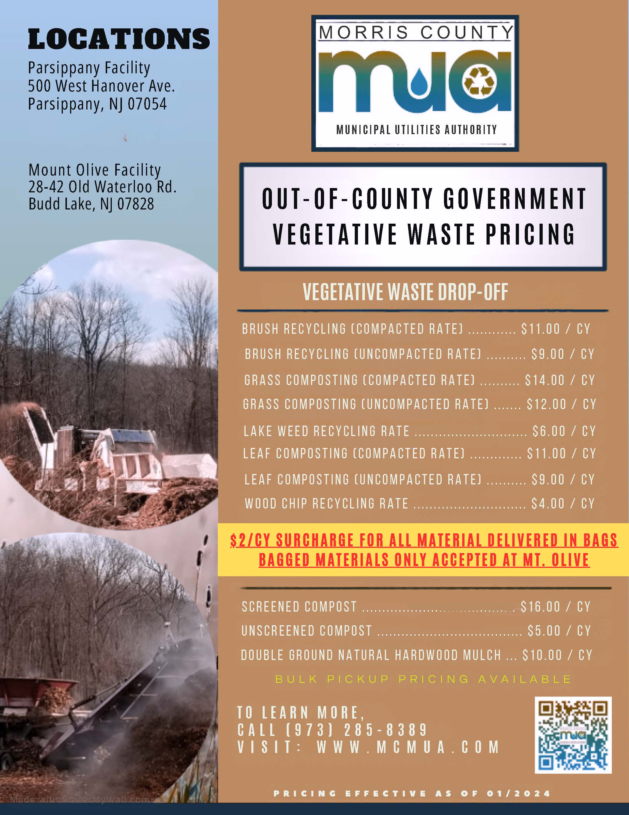 Image of 2024 Veg Waste Pricing (Non-Morris Co. Governments)